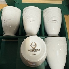 GY0801 MAKOMA　AMORINI フリーカップ　五客セット　未使用品の画像