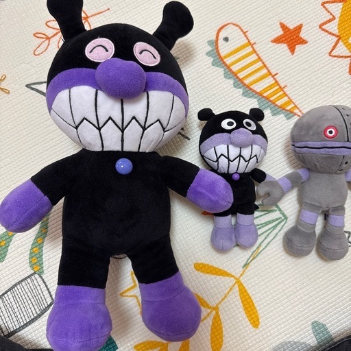 バイキンマンだだんだんぬいぐるみ (セジン) 沖縄のおもちゃ