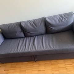 三人掛けソファーベッドの画像