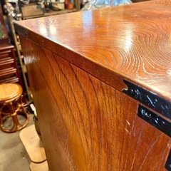 【武蔵小山店】 和箪笥　7段　10杯　和タンス　民芸家具　アンティーク家具　レトロ家具　昭和レトロ　整理箪笥　着物収納　木製チェスト　和家具　桐箪笥風　収納家具　古家具　ヴィンテージ家具　和モダン　民芸調　箪笥　タンス　チェストの画像