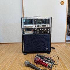 カラオケ機材マイク付きの画像
