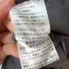 お呼ばれドレス　黒/グレー 9号の画像