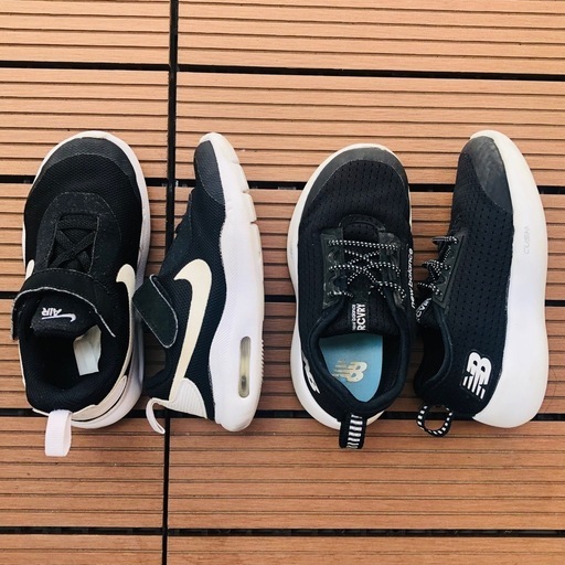 ニューバランス　NIKE VANS AIGLE 子供　靴　シューズ　まとめ売り NIKE ニューバランス キッズ スニーカー 15cm 15.5cm セット