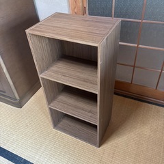３段ボックスの画像