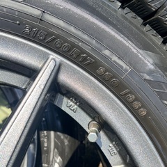 【エスティマ等に】215/60R17 ４本セットの画像