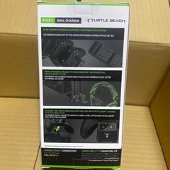 Turtle Beach コントローラー 充電器 Xbox用 Fuel Dual Charger 充電スタンド バッテリーパック Xbox Series X|S/Xbox One 純正コントローラー用 の画像