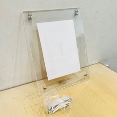 新品・クリアな額の画像