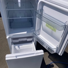 美品　23年製　シャープ　150L 2ドア冷蔵庫　洗剤清掃済みの画像