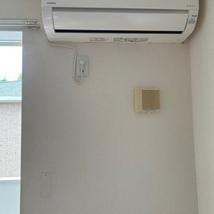 エアコン取り付けします！