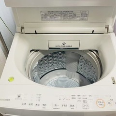 洗濯機 10kg 2018製　大容量の画像