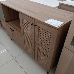 ★リユースのサカイ日立店★HJ7272  レンジ台 ナチュラルブラウン H86×D46.5×W120 クリーニング済み の画像