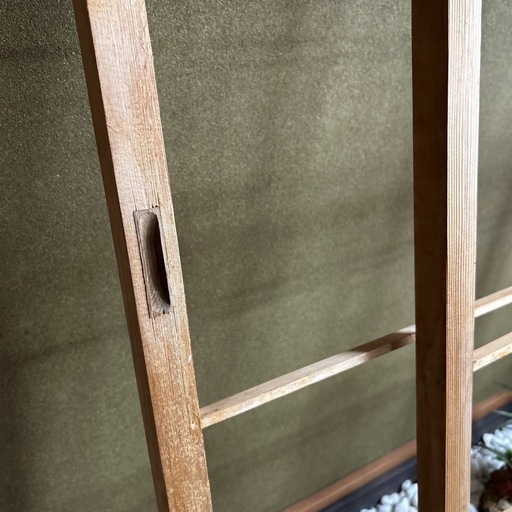 障子枠DIY 木枠建具2枚8/12日まで (カラ元気) 河佐の収納家具《その他
