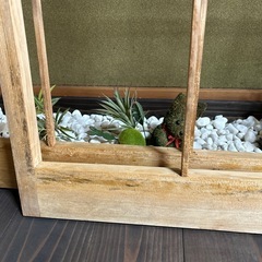 障子枠　DIY 木枠　建具　2枚　8/12日までの画像