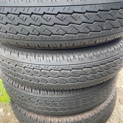 普通タイヤ ブリジストン　155/80R14 LTの画像