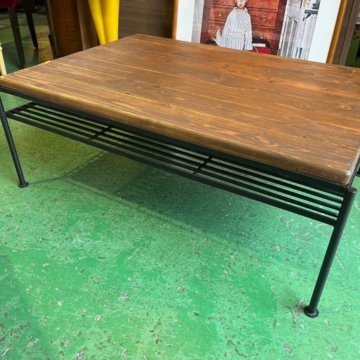 KeLt ケルト　リビングテーブル　東馬　アンティーク　センターテーブル KeLt ケルト リビングテーブル 東馬 アンティーク センターテーブル