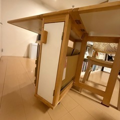 【決まりました】折りたたみ　ダイニングテーブルの画像