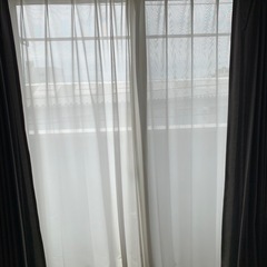 【すぐに使用可能】カーテンセットの画像