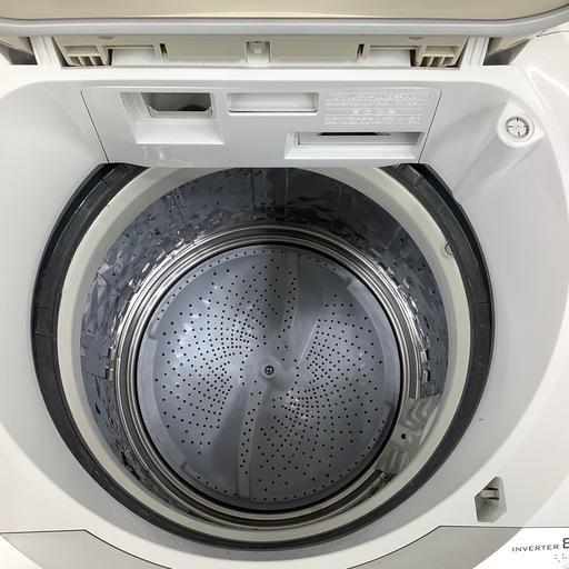 【お値下げしました！】2017年製　SHARP 縦型洗濯乾燥機　入荷しました【6ヶ月保証】