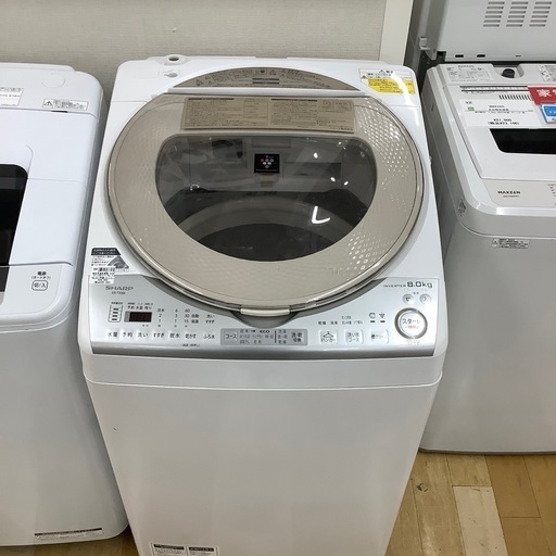 【お値下げしました！】2017年製　SHARP 縦型洗濯乾燥機　入荷しました【6ヶ月保証】