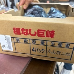 福岡産種無し巨峰の画像