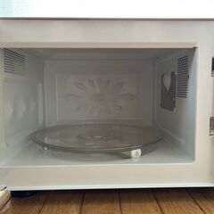 【新品同様】電子レンジ MJ-ER19A2  19L（無印良品 ／2020年製）の画像