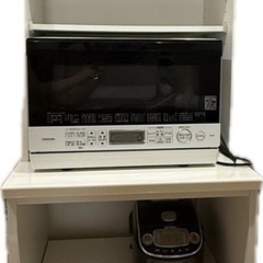 【決まりました】ニトリ　食器棚　炊飯器台の画像