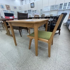 リユースのサカイ東金店 ダイビングテーブルセット 椅子一脚セ TJ13586の画像