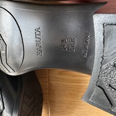 ヒールアップローファー　24.5cm　黒の画像