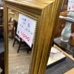 《リユースマン倉敷》レトロ風 ミラー 大 姿鏡 の画像