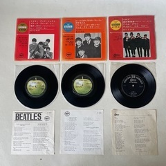 EP / THE BEATLES ビートルズ ジョージ・ハリスン オデオン アップル 全10枚セット 中古品  の画像