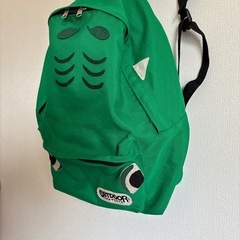 アウトドア　ワニ　リュックの画像