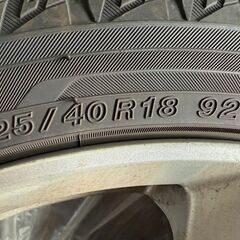 アウディA3、S3（ともに型式８V）、Q3（型式８U）で使用していたホイール＆スタッドレスタイヤ4本セット（タイヤは1シーズンのみ使用）の画像