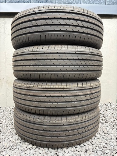 新車外し　ヨコハマ　225/65R17 25年製 夏タイヤ【シャ-81 ②】 新車外し❗️225/65/17夏ヨコハマ (たなまる) 永山のタイヤ