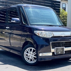 安心の総額表示！車検満たん★ダイハツタントカスタムXリミテッド走行7万km禁煙車ナビTV電動スライドドアetc天井収納の画像