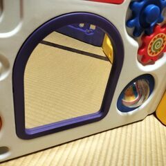日本育児　ベビーサークル　ミュージカルキッズランドDX 6枚　カラフルの画像