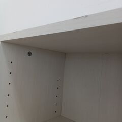 ★リユースのサカイ日立店★HJ7273  収納棚 ライトベージュ H107.5×D29.5×W108 クリーニング済み の画像