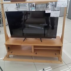 ★リユースのサカイ日立店★HJ7276  TV台 ナチュラルブラウン H140×D35×W115 クリーニング済み の画像