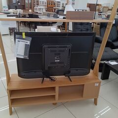 ★リユースのサカイ日立店★HJ7276  TV台 ナチュラルブラウン H140×D35×W115 クリーニング済み の画像