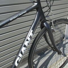 E399★25800円★整備済み スポーツ中古自転車 ジャイアント　エスケープ【クロスバイク　グレー　465ｍｍ】の画像