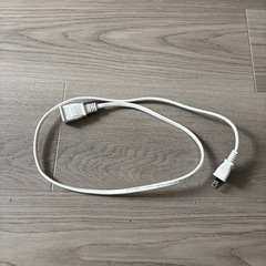 【出品】延長コードお譲りします（200cm×1本・100cm×2本） の画像