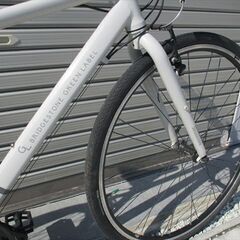 E400★限定特価　整備済み★ブリヂストン　シルバ★ 中古自転車 【グレー　700Ｃ　44㎝】の画像