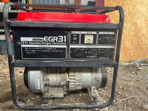 shindaiwa EGR31 ガソリンエンジン発電機