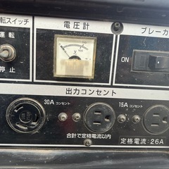 shindaiwa EGR31 ガソリンエンジン発電機の画像