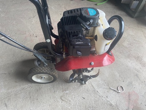 ナカトミ エンジン耕運機 ERC-43DQ 家庭菜園 花壇 エンジンOK!!