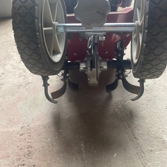 ナカトミ エンジン耕運機 ERC-43DQ 家庭菜園 花壇 エンジンOK!!の画像