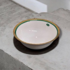 最終値下げ‼️LANCEL 洋食器セット ティーカップ 深皿 PARIS ランセル お皿 シンプル ゴールド×グリーン まとめ売り 自宅保管品の画像