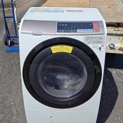 北九州市内配送無料　保証と BD-SV110BLドラム式洗濯乾燥機 ビッグドラム シルバー [洗濯11.0kg /乾燥6.0kg /ヒートリサイクル乾燥 /左開き]の画像