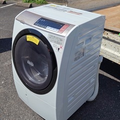 北九州市内配送無料　保証と BD-SV110BLドラム式洗濯乾燥機 ビッグドラム シルバー [洗濯11.0kg /乾燥6.0kg /ヒートリサイクル乾燥 /左開き]の画像