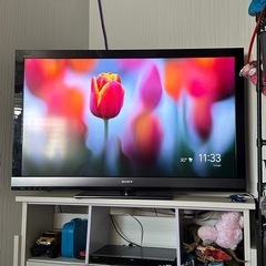60インチTV.ブルーレイレコーダーセットの画像