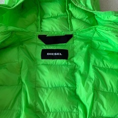 ディーゼル DIESEL  キッズ ダウン ライトグリーンの画像